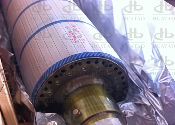 Rullo riscaldante a induzione senza perdite a prova di esplosione per fibra di carbonio e compositi ad alta temperatura
