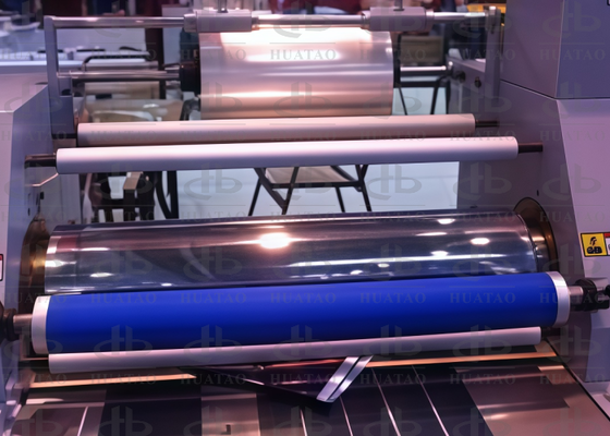 Rullo riscaldante a induzione raffreddato ad acqua isolato in ceramica per stampa termica e laminazione del prestrato