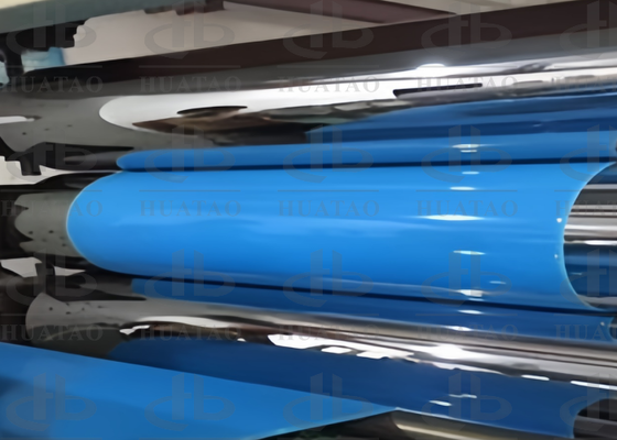 Piccolo rullo riscaldante a induzione rettilineo per stampa termica e pressa a caldo in fibra di carbonio