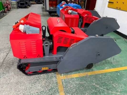 Serratura di taglio statico a doppio scopo per il taglio delle scanalature stradali e lo smontaggio delle travi