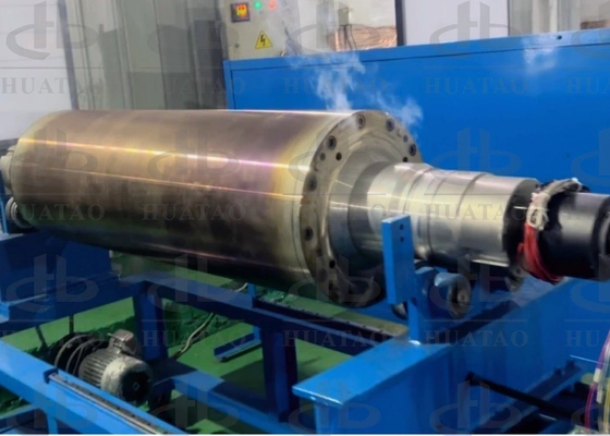 Rullo riscaldante a induzione con taglio energetico dal 50 al 70% per la filatura laser anti-falsificazione e fibra
