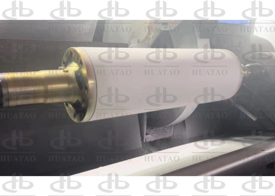 Rullo riscaldante a induzione solido anti-distorsione per calandra in fibra e disidratazione della carta