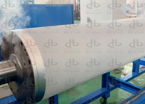 Rullo riscaldante a induzione prodotto su misura per filtro in PTFE e formatura elettronica a caldo