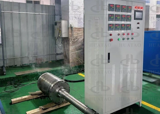 Rullo riscaldante a induzione superficiale antiusura lucidato per calandra in fibra e laminazione di film prestrato