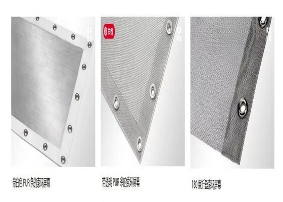 Disegno trasparente in PU Grommet conforme alla normativa UE 1935/2004 0,0014-0,0090 pollici