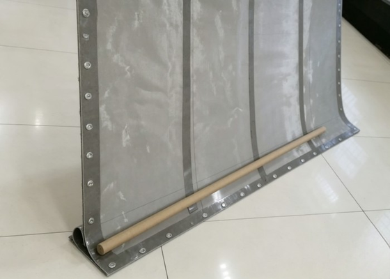 Schermo con occhiello 304 per striscia in PU nera Rotex 46%-76,4% Separazione mineraria in aree aperte