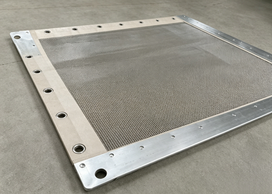 HUATAO Industrial Grommet Screen Transparent PU Edge EU Compliant Industria delle bevande