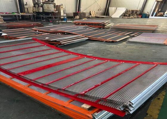 Griglia di schermo resistente all'usura auto-pulizia per attrezzature di cava