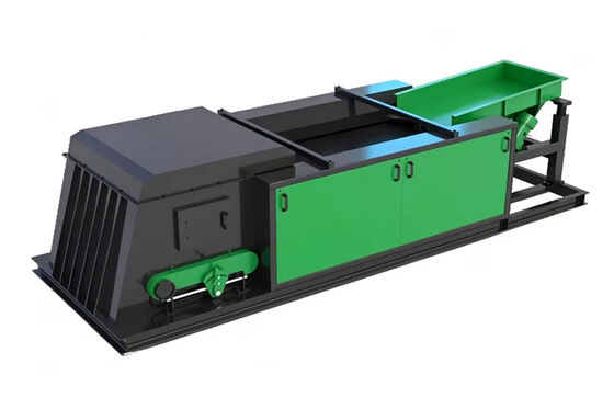 Separatore di corrente eddy per il recupero del rame da involucri di batterie frantumati