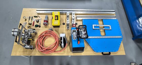 Sega a muro HF da 26 kW Taglio continuo a basso tasso di guasto per progetti di ingegneria