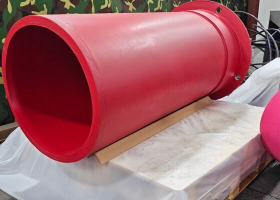 Liner di gomma e piastra di rivestimento di gomma a fase liquida con 80 Shore A durezza per la protezione da usura fissata da bullone