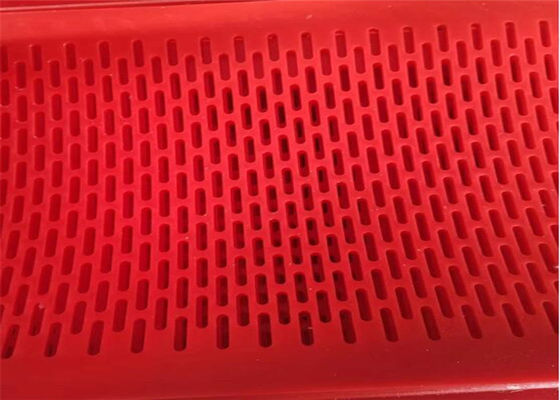 Industria mineraria Flip Flop Screen con elastomero di poliuretano altamente resistente per applicazioni in cava