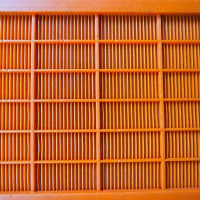 Rete fine in poliuretano per uso bagnato e asciutto con apertura di 0,045 mm per macchine vagliatrici resistenti all'abrasione e anti-inceppamento