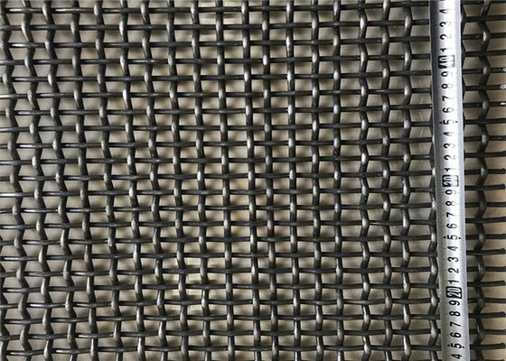 Maglia di filo tessuto ad alto contenuto di carbonio con ganci per lo screening resistente all'abrasione