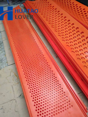 selezione del carbone di Flip Flop Screen Mesh For del poliuretano di colore rosso del foro quadrato di 305mm