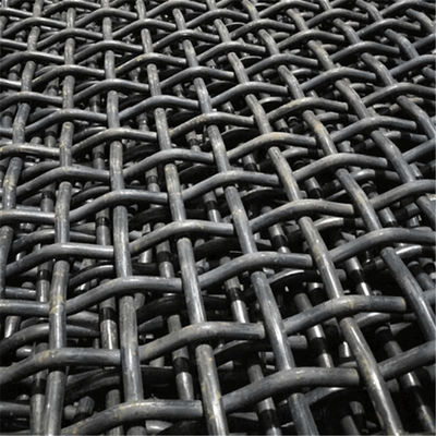 Griglia per schermo vibrante tessuta in acciaio con dimensioni di maglia da 1 mm a 100 mm per elevata resistenza alla trazione e resistenza all'abrasione