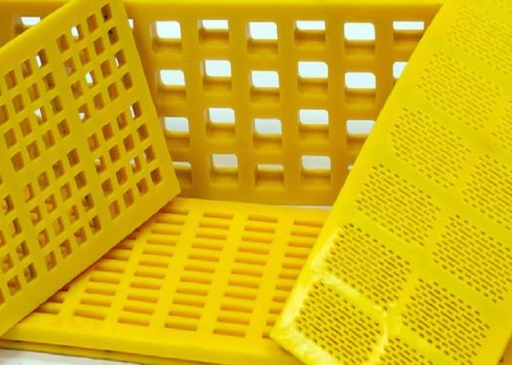 Rete di Vaglio in Poliuretano ad Alta Resistenza all'Abrasione con Aperture Autopulenti e Vari Tipi di Connessione