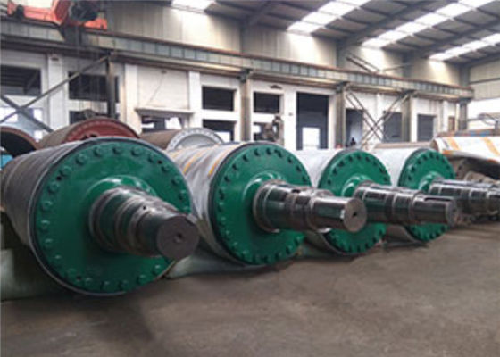 Rotolo di acciaio al carbonio Shell Rubber Cover Jumbo Press