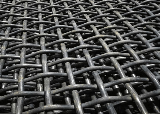 Rete vibrante in acciaio ad alto tenore di carbonio 65Mn con durezza HB180-230 e tolleranza dell'apertura di ±3% per l'estrazione mineraria